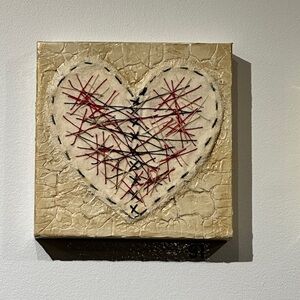 Original - One of a kind - mixed media art.